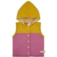 loud proud loud + proud Babys & Kinder Weste aus Baumwoll-Fleece, GOTS-zertifiziert, Grape(lila), – Produktbild 1 von 1