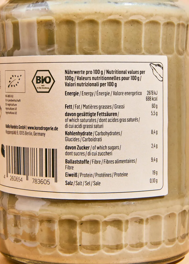 KoRo Bio Sonnenblumenkernmus 6 x 500 g – Produktbild 4 von 5