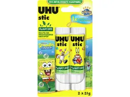 UHU UHU Klebestift "stic ReNature" 2 x 21 g, Spongebob Edition – Produktbild 1 von 1