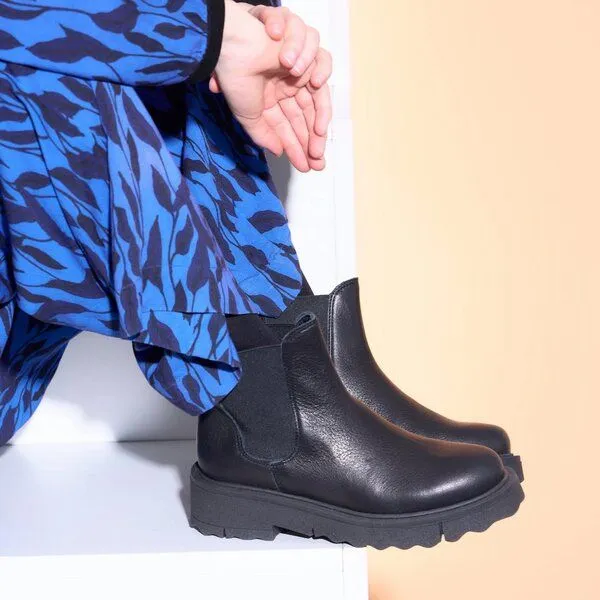 Grand Step Shoes Grand Step Shoes Chelsea-Boot Modell: Yuki, Black (schwarz), – Produktbild 5 von 5