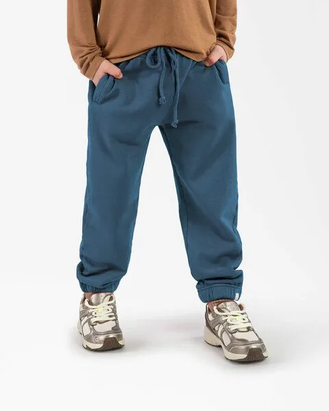 MATONA Matona Jogginghose für Kinder aus Bio-Baumwolle / Sweatpants, Sail blue, – Produktbild 1 von 4