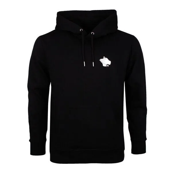 FÄDD FÄDD Herren Sweatshirt Hoodie aus Bio-Baumwolle "FALSCHRUM VERSTECKTER FIEDLER", Schwarz, – Produktbild 1 von 4