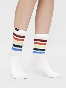 Natural Vibes Natural Vibes Weiss Socken Bio GOTS |Bunte Socken |Herren Damen Socken | – Produktbild 1 von 1