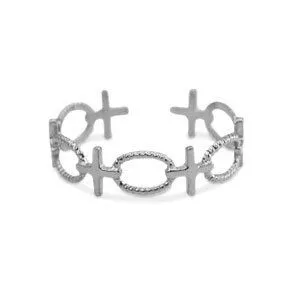 ELEKTROPULLI Größenverstellbarer Ring Ø17mm von Elektropulli, Silber, – Produktbild 3 von 8