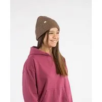 MATONA Matona Strickmütze für Kinder, Frauen und Männer aus Bio-Baumwolle und Lammwolle / Beanie, Sepia, – Produktbild 1 von 1