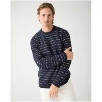 KnowledgeCotton Apparel KnowledgeCotton Apparel Jacquard Pullover aus Bio-Baumwolle RWS/Vegan – Produktbild 1 von 1