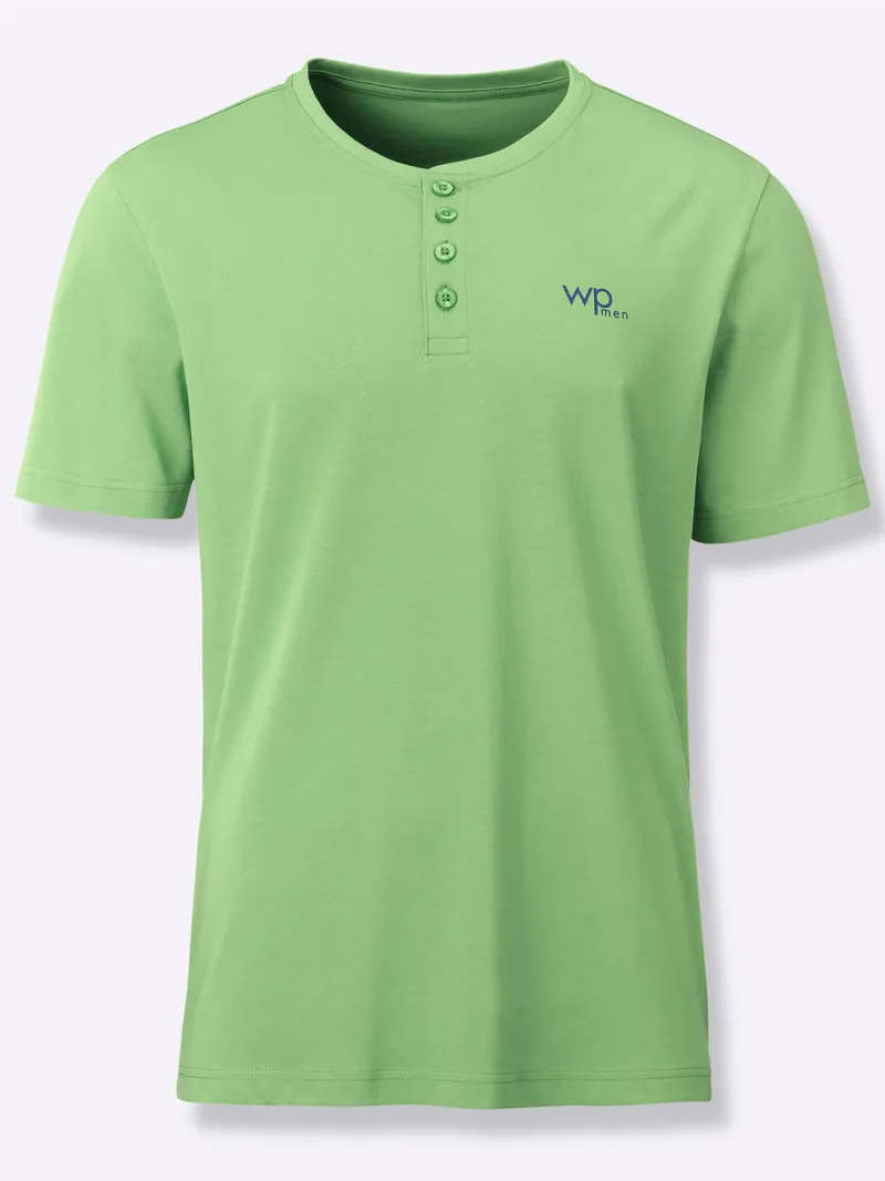 wäschepur men Schlafanzug-Shirt apfel, Apfel, – Produktbild 1 von 2