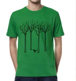 Picopoc Picopoc Vogel im Wald T-Shirt für Männer – Produktbild 1 von 1