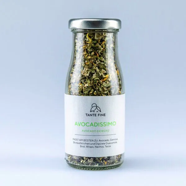 Tante Fine Tante Fine Bio Gewürzmischung AVOCADISSIMO * Gewürz für Guacamole – Produktbild 1 von 2