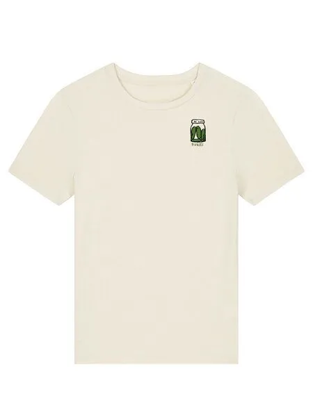 Kultgut Kultgut Artdesign - Biofair- Flauschiges Femin Shirt /Pickles, Natur, – Produktbild 4 von 4