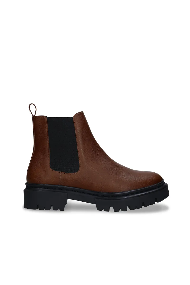 NAE NAE Damen vegan Stiefel Molly Veganes Öko-Leder Braun, Braun, – Produktbild 1 von 2