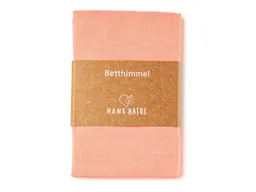 HANS NATUR Betthimmel Baldachin Bio-Baumwolle rosa 115 x 300 cm – Produktbild 1 von 1