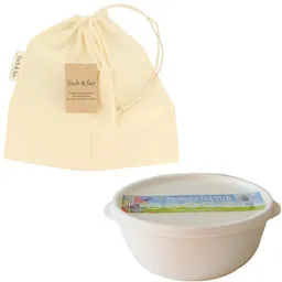 Biodora Biodora Nussmilch-Set – Nussmilchbeutel & Bio-Schüssel – Plastikfreie Milch-Alternativen selbstgemacht – Produktbild 1 von 1