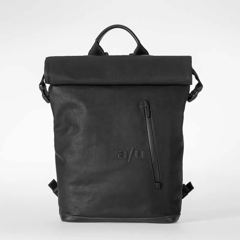 aunts & uncles aunts & uncles Japan Tokio Rolltop Rucksack mit 13" Notebookfach black, Black, – Produktbild 1 von 1