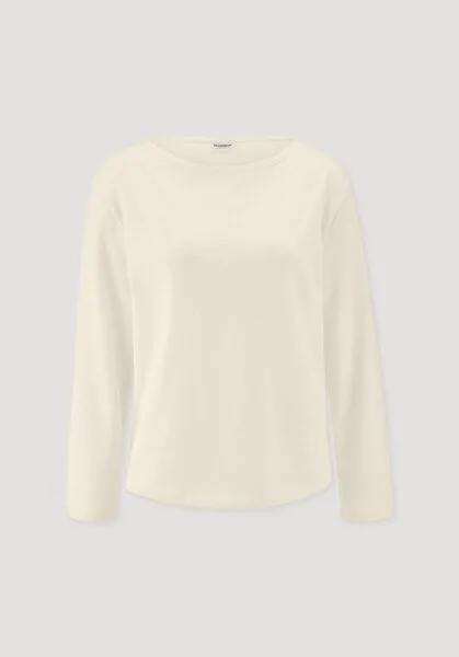 hessnatur hessnatur Heavy Jersey Longsleeve Relaxed aus reiner Bio-Baumwolle, Natur, – Produktbild 4 von 4