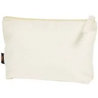 Halfar Halfar Kulturtasche aus Bio - Baumwolle mit Reisverschluss Vegan 20 x 12 x 4 cm, Natural, – Produktbild 1 von 1