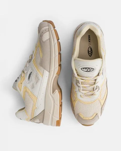 MoEa MoEa Sneakers Rush - Beige & Yellow - Pineapple, Natural, – Produktbild 2 von 4