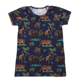 Walkiddy Organic Cotton Tropical Asia Tunika Blau - GOTS-Zertifizierte, Umweltfreundliche Mode – Walkiddy – Produktbild 1 von 1