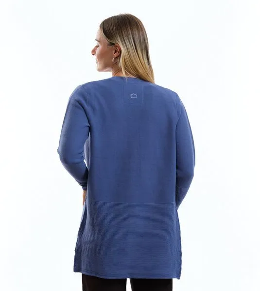 Gary Mash GARY MASH Cardigan Libby aus Feinstrick, Blauviolett (lila), – Produktbild 4 von 4
