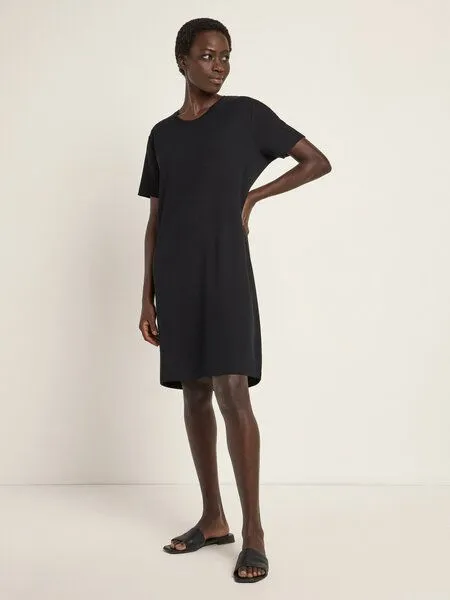 LANIUS LANIUS Kleid aus TENCEL Lyocell, Black, – Produktbild 2 von 4