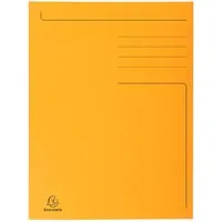 Exacompta 50 Exacompta Aktenmappen "Forever", 3 Klappen,280 g/m², 245x350 mm für Format Folio,orange – Produktbild 1 von 1