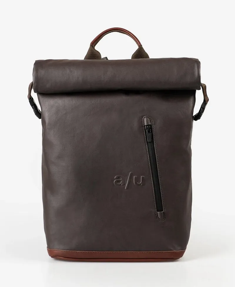 aunts & uncles aunts & uncles Japan Tokio Rolltop Rucksack mit 13" Notebookfach Ground coffee, Brown, – Produktbild 1 von 1