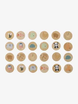Vertbaudet Baby Tier-Memory aus Holz FSC® – Produktbild 1 von 1