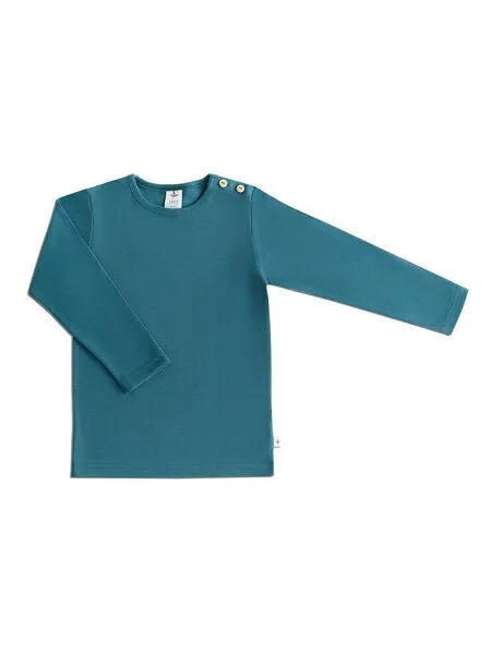 Leela Cotton Leela Cotton Langarmshirt, Tanne (grün), – Produktbild 1 von 1