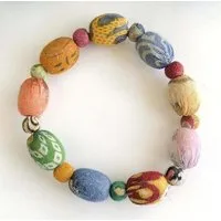 Worldfinds Worldfinds Kantha Armband Dotted Oval – Produktbild 1 von 1