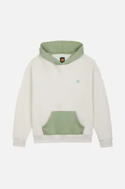 Trendsplant Trendsplant Damen vegan Hoodie Oversized Color Block Sea Glass – Produktbild 1 von 1