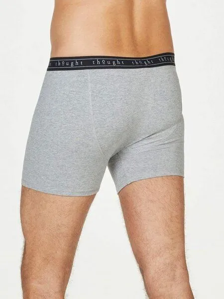 Thought Thought Pants Kenny, Grey marle, – Produktbild 4 von 4