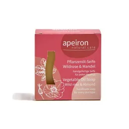 Apeiron Apeiron Pflanzenöl-Seife Wildrose & Mandel 100g – Produktbild 1 von 1