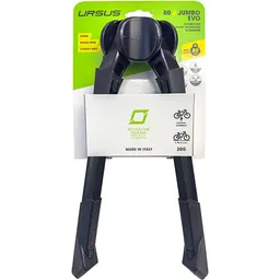 Ursus Ursus Zweibeinständer JUMBO EVO XL mit Tretkurbelschutz Aluminium H=330mm bis 29" schwarz – Produktbild 1 von 1