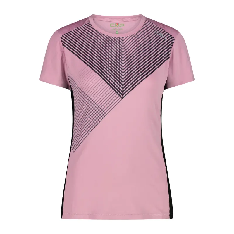 CMP T-Shirt mit Rundhalsausschnitt, Damen CMP, Rose, – Produktbild 1 von 1