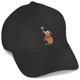 LIGARTI Bestickte Cord Cap – Thomas der Weihnachtshund – LIGARTI Tiermanufaktur – Produktbild 1 von 1