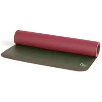 ReYoga ReYoga element GROW 4mm XL - rutschfeste Yogamatte aus 100% Naturkautschuk - extralang, Gentle roots (dunkelrot/grün), – Produktbild 1 von 1