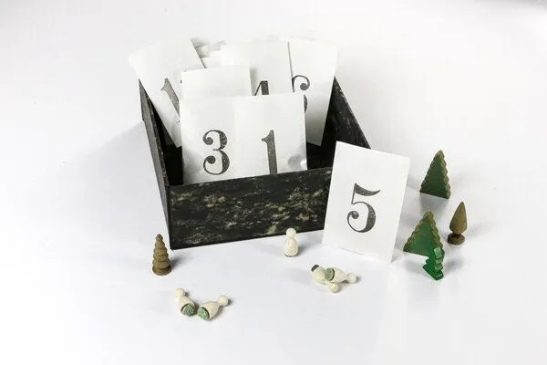 STUDIO KARAMELO STUDIO KARAMELO Stempel Adventskalender | Kreative Adventskalender für Kinder & Erwachsene – Produktbild 1 von 4
