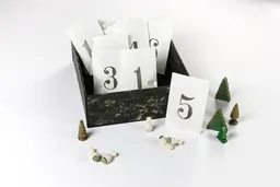 STUDIO KARAMELO STUDIO KARAMELO Stempel Adventskalender | Kreative Adventskalender für Kinder & Erwachsene – Produktbild 1 von 1
