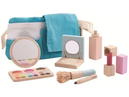 PlanToys PlanToys Kinder Makeup Schmink Set mit Zubehör aus Kautschukholz Maße 22,5 x 12 cm – Produktbild 1 von 1