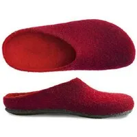 Gottstein Gottstein Magicfelt Filz Hausschuh aus 100 % Schurwolle (Merinowolle) Modell AN-709, Chianti, – Produktbild 1 von 1