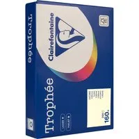 Clairefontaine 250 Blatt Clairfontaine Farbiges Kopierpapier "Trophee" 160 g/m², DIN A4, sand – Produktbild 1 von 1