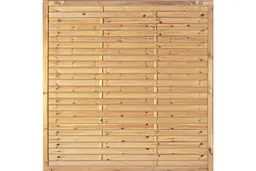 woodstore24 Sichtschutzzaun Holz Kiefer/Fichte 180 x 180 cm (Serie Föhr) – Produktbild 1 von 1