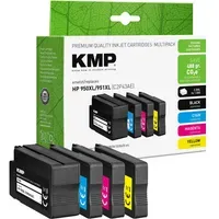 KMP KMP Tintenpatronen ersetzt HP Nr. 950XL/Nr. 951XL schwarz, cyan, magenta, gelb, 4er-Set – Produktbild 3 von 3