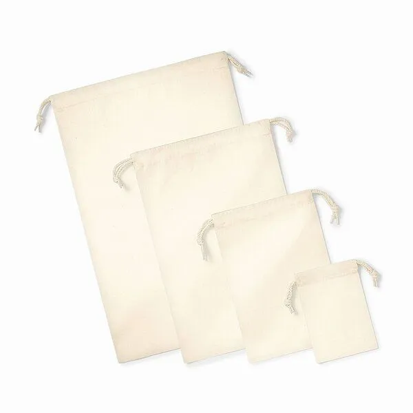 Westford Mill Wäschesack Westford Mill Baumwollbeutel – Produktbild 2 von 2