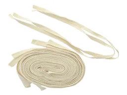 HANS NATUR Ersatzbänder für gestrickte Stoffwindeln Bio Baumwolle 5 Paar Länge ca. 63 cm – Produktbild 1 von 1