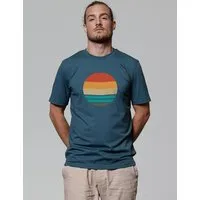 watapparel watapparel T-Shirt Retro Sunset Ocean – Produktbild 1 von 1