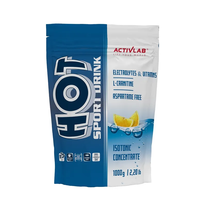 ActivLab ActivLab Hot Sport Drink 1000 g Zitrone – Produktbild 1 von 1