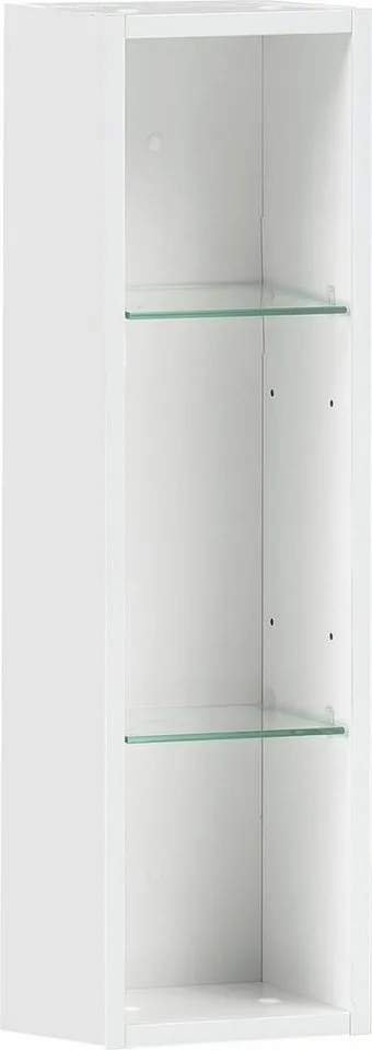 Schildmeyer Wandregal Basic, Wandregal, Made in Germany, B: 21,6 cm, Solide Verarbeitung - Dieses Produkt ist in Deutschland gefertigt, Weiß, – Produktbild 2 von 4