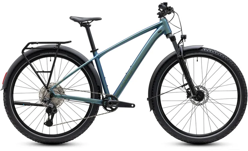Cube Cube Aim SLX FE - 27.5/29 Zoll 12K Diamant - shiftverde´n´chrome, Blau, – Produktbild 1 von 1