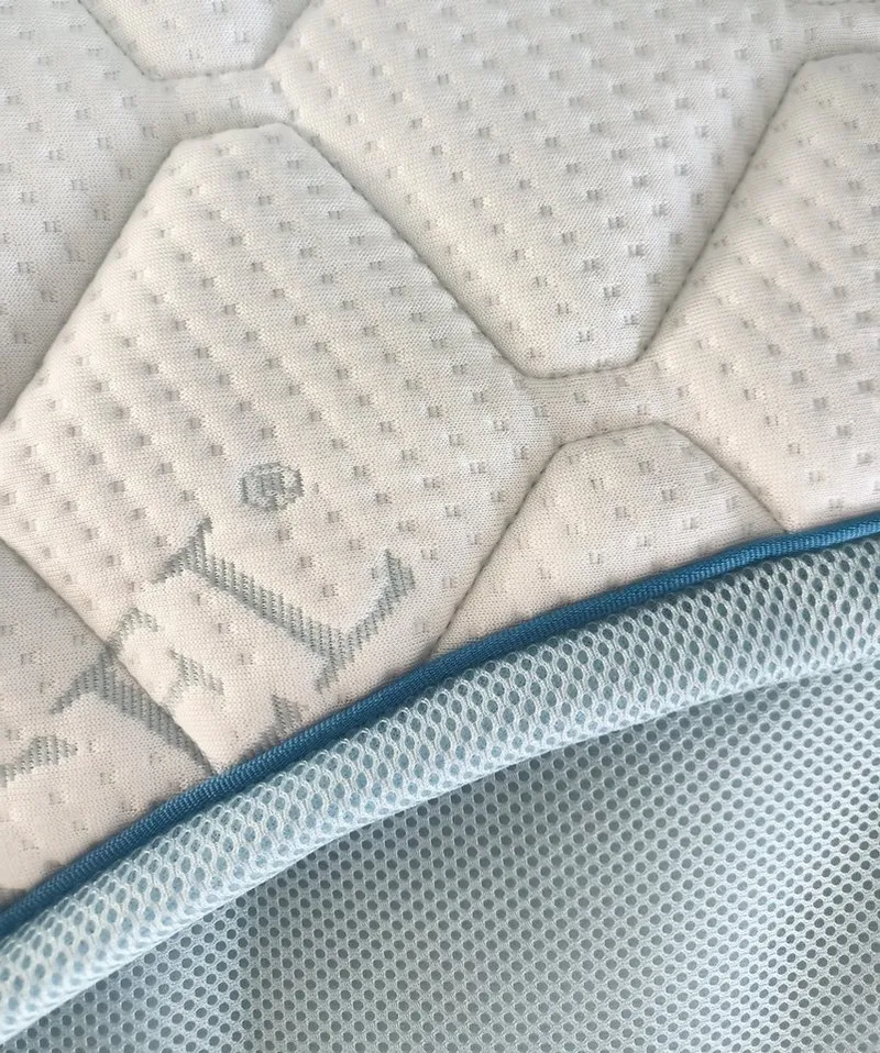 MatratzenL.A.B®, Topper TENCEL™ Lyocell Premium Bezug H2 mittel & H3 fest, 12 cm hoch, Viscoschaum und Kaltschaum, Matratzentopper ideal für Ihre Boxspringbett. klebstofffrei – Produktbild 4 von 5